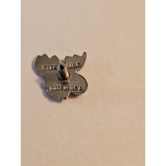 Moose Lodge Lot Of Four Lapel Pins / Awards One Is Sterling - Picture 3 of 9